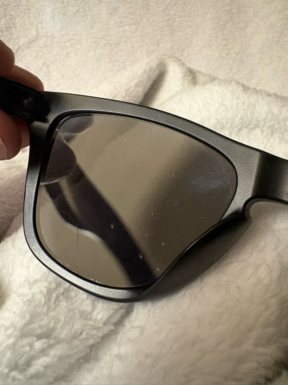 Oakley Frogskins 009245 Matte Black Frame w/Ice Iridium Lenses (Deep Blue) - Picture 7 of 11